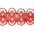 140-Кружево капрон 15мм цв.13-красный - купить в Махачкале. Цена: 4.21 руб.