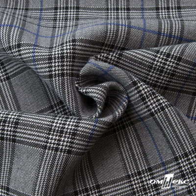 Ткань костюмная "Клер" 80% P, 16% R, 4% S, 200 г/м2, шир.150 см,#3 цв-серый/синий - купить в Махачкале. Цена 412.02 руб.