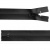 Молния водонепроницаемая PVC Т-7, 18 см, неразъемная, цвет чёрный - купить в Махачкале. Цена: 21.20 руб.