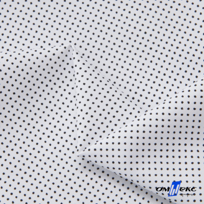 Ткань сорочечная Этна, 120 г/м2, 58% пэ,42% хл, (арт.112) принтованная, шир.150 см, горох - купить в Махачкале. Цена 359.88 руб.