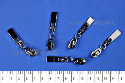 Слайдер декоративный, металлический №1/спираль Т7/никель - купить в Махачкале. Цена: 6.29 руб.