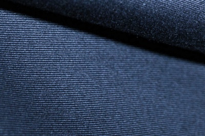 Ткань костюмная 8874/3, цвет темно-синий, 100% полиэфир - купить в Махачкале. Цена 433.60 руб.
