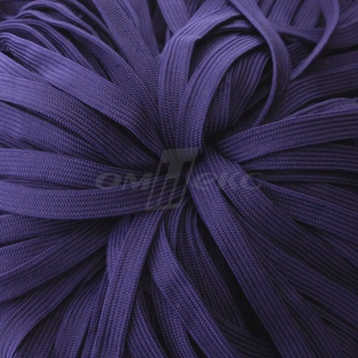 Шнур 15мм плоский (100+/-1м) №10 фиолетовый - купить в Махачкале. Цена: 10.21 руб.