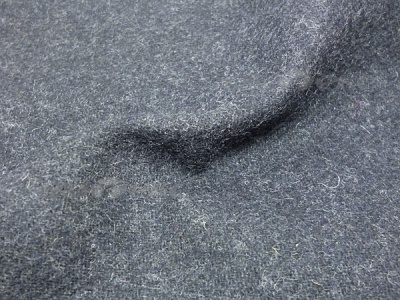 Ткань костюмная п/шерсть №2096-2-2, 300 гр/м2, шир.150см, цвет т.серый - купить в Махачкале. Цена 517.53 руб.