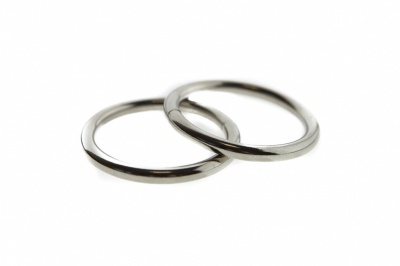 Кольцо металлическое d-32 мм, цв.-никель - купить в Махачкале. Цена: 3.54 руб.