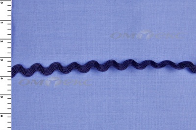 Тесьма плетеная "Вьюнчик"/т.синий - купить в Махачкале. Цена: 48.03 руб.