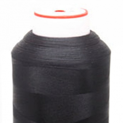 Нитки текстурированные некручёные, намот. 5 000 м, цвет чёрный - купить в Махачкале. Цена: 70.43 руб.