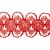 140-Кружево капрон 15мм цв.13-красный - купить в Махачкале. Цена: 4.21 руб.