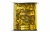Пайетки "ОмТекс" на нитях, SILVER SHINING, 6 мм F / упак.91+/-1м, цв. 48 - золото - купить в Махачкале. Цена: 356.19 руб.