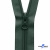 Спиральная молния Т5 890, 80 см, автомат, цвет т.зелёный - купить в Махачкале. Цена: 16.61 руб.