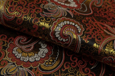 Ткань костюмная жаккард, 135 гр/м2, шир.150см, цвет бордо№6 - купить в Махачкале. Цена 441.95 руб.