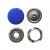Кнопка рубашечная (закрытая) 9,5мм - эмаль, цв.168 - голубой - купить в Махачкале. Цена: 4.77 руб.