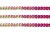Пайетки "ОмТекс" на нитях, CREAM, 6 мм С / упак.73+/-1м, цв. 89 - розовый - купить в Махачкале. Цена: 468.37 руб.