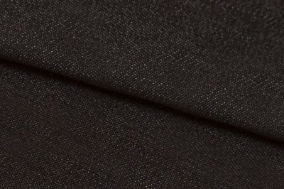 Ткань джинсовая №96, 160 гр/м2, шир.148см, цвет чёрный - купить в Махачкале. Цена 350.42 руб.
