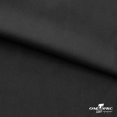 Ткань сорочечная Темза, 80%полиэстр 20%вискоза, 120 г/м2 ш.150 см, цв.черный - купить в Махачкале. Цена 269.93 руб.