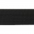 Резинка 25 мм Тканая, 13,75 гр/п.м, (бобина 25 +/-0,5 м) - черная  - купить в Махачкале. Цена: 11.67 руб.