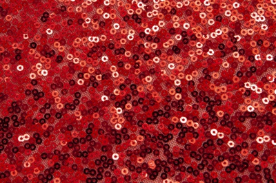 Сетка с пайетками №18, 188 гр/м2, шир.130см, цвет красный - купить в Махачкале. Цена 371 руб.