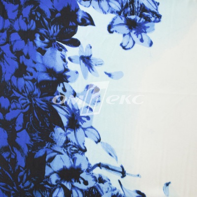 Плательная ткань "Фламенко" 19.1, 80 гр/м2, шир.150 см, принт растительный - купить в Махачкале. Цена 241.49 руб.