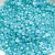 0404-5146-Полубусины пластиковые круглые "ОмТекс", 6 мм, (уп.50гр=840+/-5шт), цв.086-бл.бирюза - купить в Махачкале. Цена: 63.86 руб.
