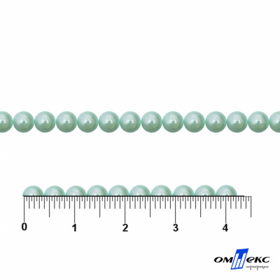 0404-5146G-Полубусины пластиковые круглые "ОмТекс", 4 мм, (уп.50гр=2500+/-10шт), цв.086-бл.бирюза - купить в Махачкале. Цена: 63.50 руб.