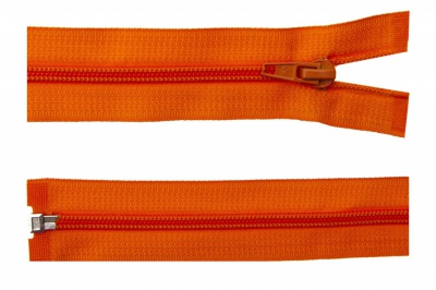 Спиральная молния Т5 849, 65 см, автомат, цвет оранжевый - купить в Махачкале. Цена: 14.68 руб.