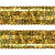 Тесьма с пайетками D16, шир. 20 мм/уп. 25+/-1 м, цвет золото - купить в Махачкале. Цена: 786.13 руб.
