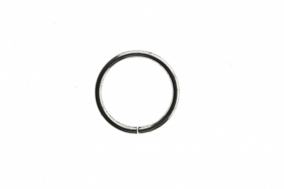 Кольцо металлическое d-15 мм, цв.-никель - купить в Махачкале. Цена: 2.45 руб.