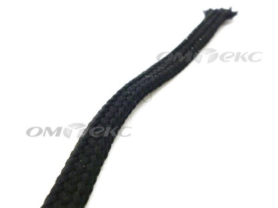 Шнурки т.3 200 см черн - купить в Махачкале. Цена: 21.69 руб.