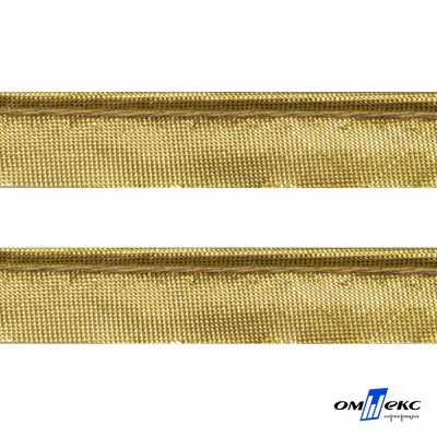 Кант атласный 136, шир. 12 мм (в упак. 65,8 м), цвет золото - купить в Махачкале. Цена: 433.08 руб.