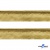 Кант атласный 136, шир. 12 мм (в упак. 65,8 м), цвет золото - купить в Махачкале. Цена: 433.08 руб.