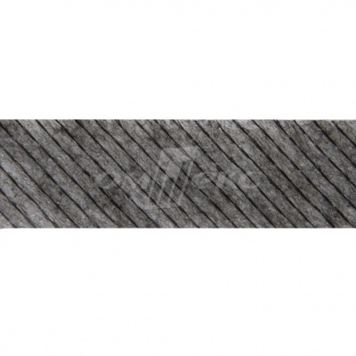 KQ217N -прок.лента нитепрошивная по косой 15мм графит 100м - купить в Махачкале. Цена: 2.27 руб.