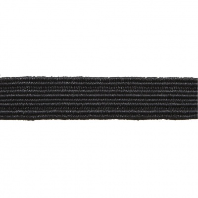 Резинка продежка С-52, шир. 7 мм (20 шт/10 м), цвет чёрный - купить в Махачкале. Цена: 1 338.93 руб.