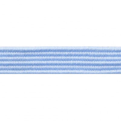 Резиновые нити с текстильным покрытием, шир. 6 мм ( упак.30 м/уп), цв.- 108-голубой - купить в Махачкале. Цена: 155.22 руб.