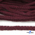 Шнур плетеный d-6 мм круглый, 70% хлопок 30% полиэстер, уп.90+/-1 м, цв.1070-бордовый - купить в Махачкале. Цена: 588 руб.